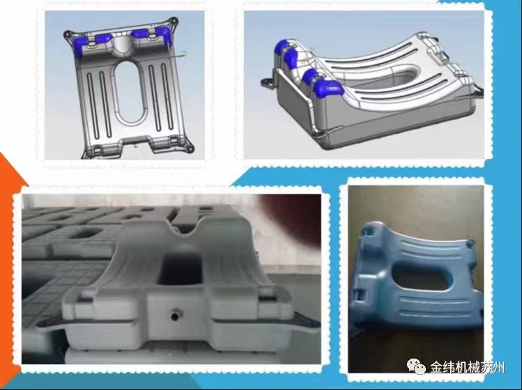 Máquina de moldagem por sopro Jwell 500L/1000L para plataforma flutuante fotovoltaica/plataforma Spar/plataforma semi-submersível 