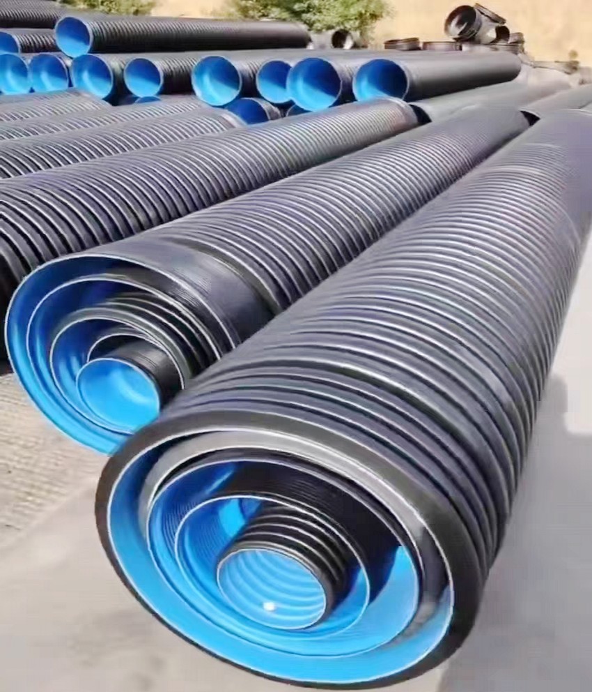 Molde de tubo ondulado de parede dupla Molde de extrusão de tubo plástico ondulado de parede dupla 