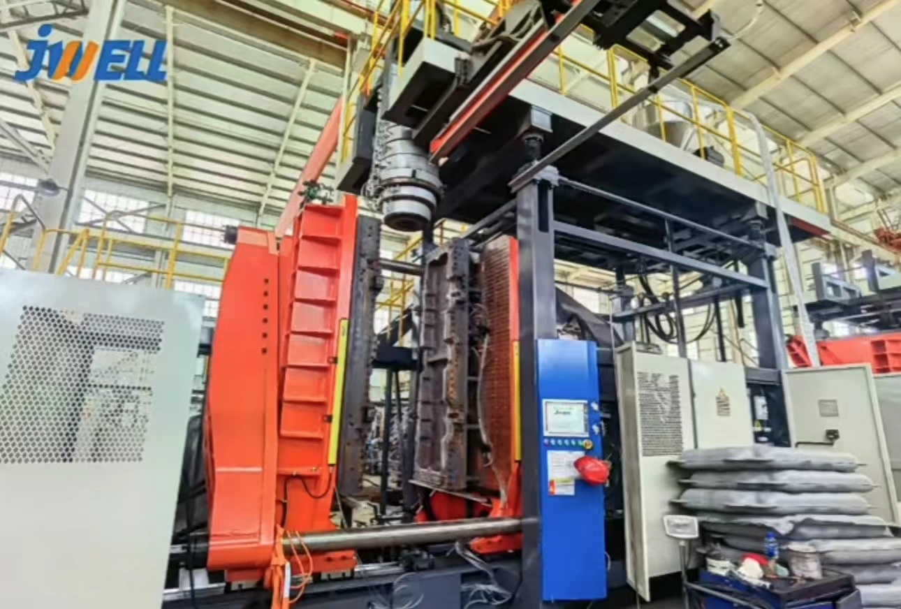 Máquina de moldagem por sopro Jwell 500L/1000L para plataforma flutuante fotovoltaica/plataforma Spar/plataforma semi-submersível 