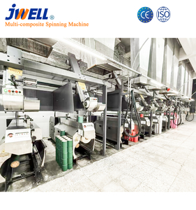 Máquina de fiação com vários compostos