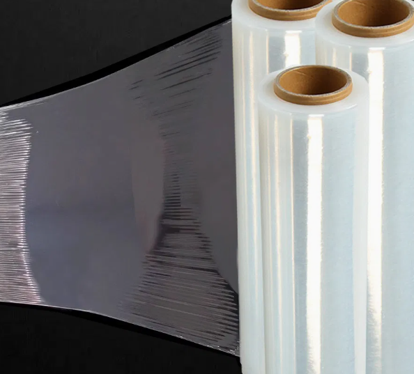 Jwell PE/PP/PET/PS MDO Máquina extrusora de filme extensível uniaxial para embalagem/embalagem de paletes industriais/ filme bunnding/uso de proteção de superfície