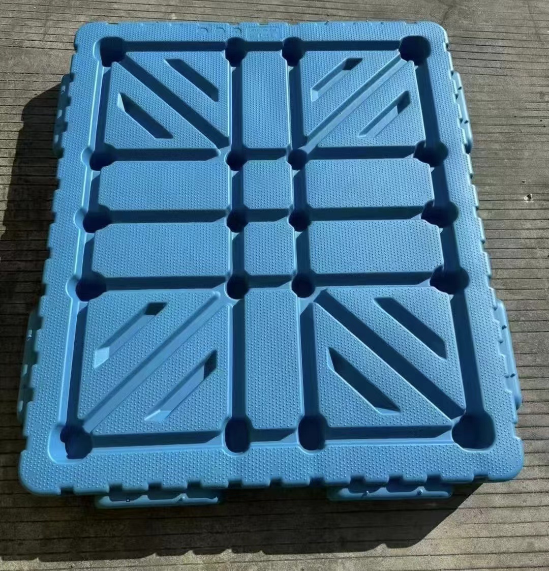 Máquina de moldagem por sopro Jwell 2000/2000F para logística de plástico HDPE palete dupla face/palete reversível