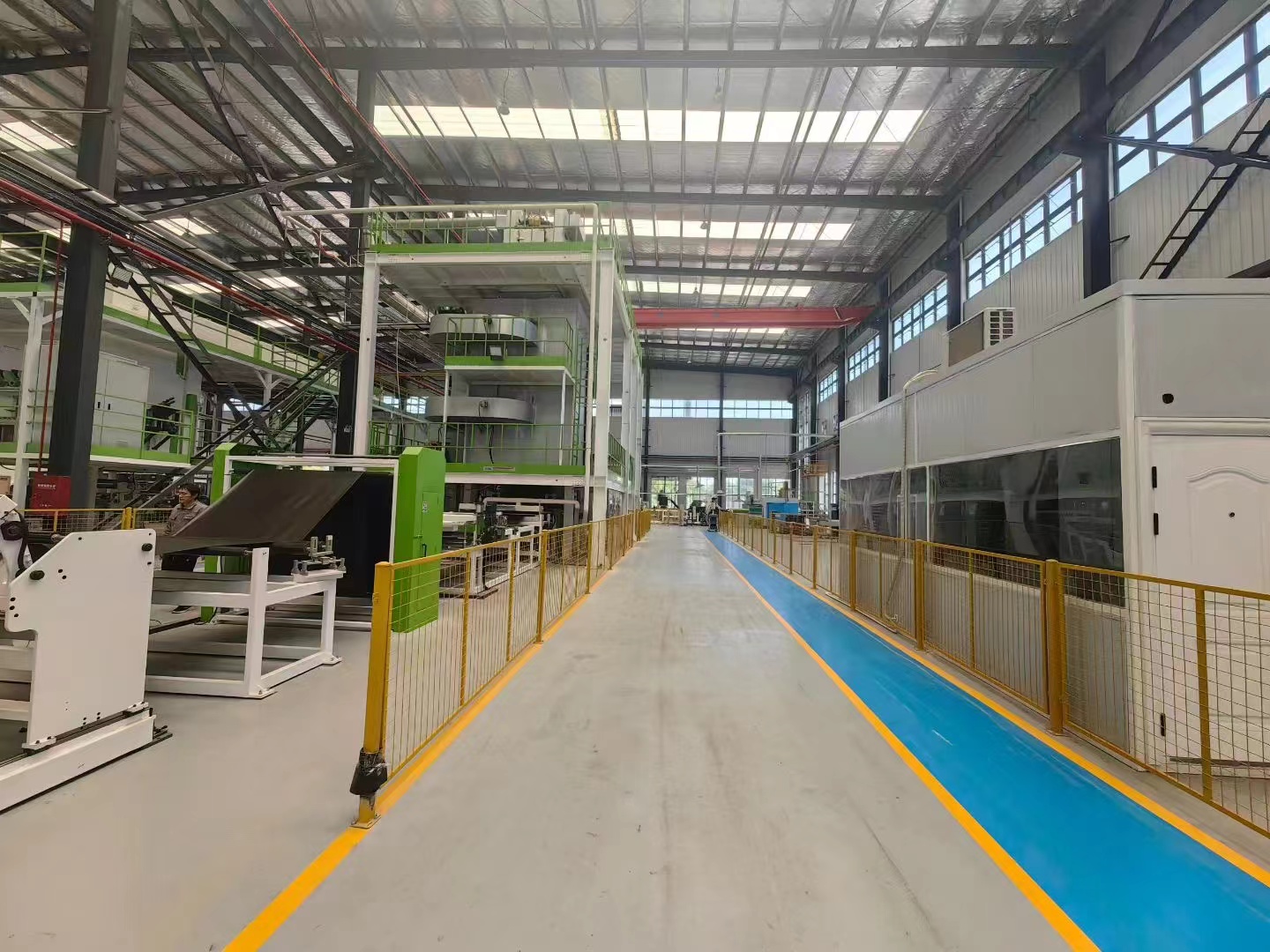 Linha de extrusão de folhas de entressola EVA/TPU | Equipamento de material de espuma JWELL TPU